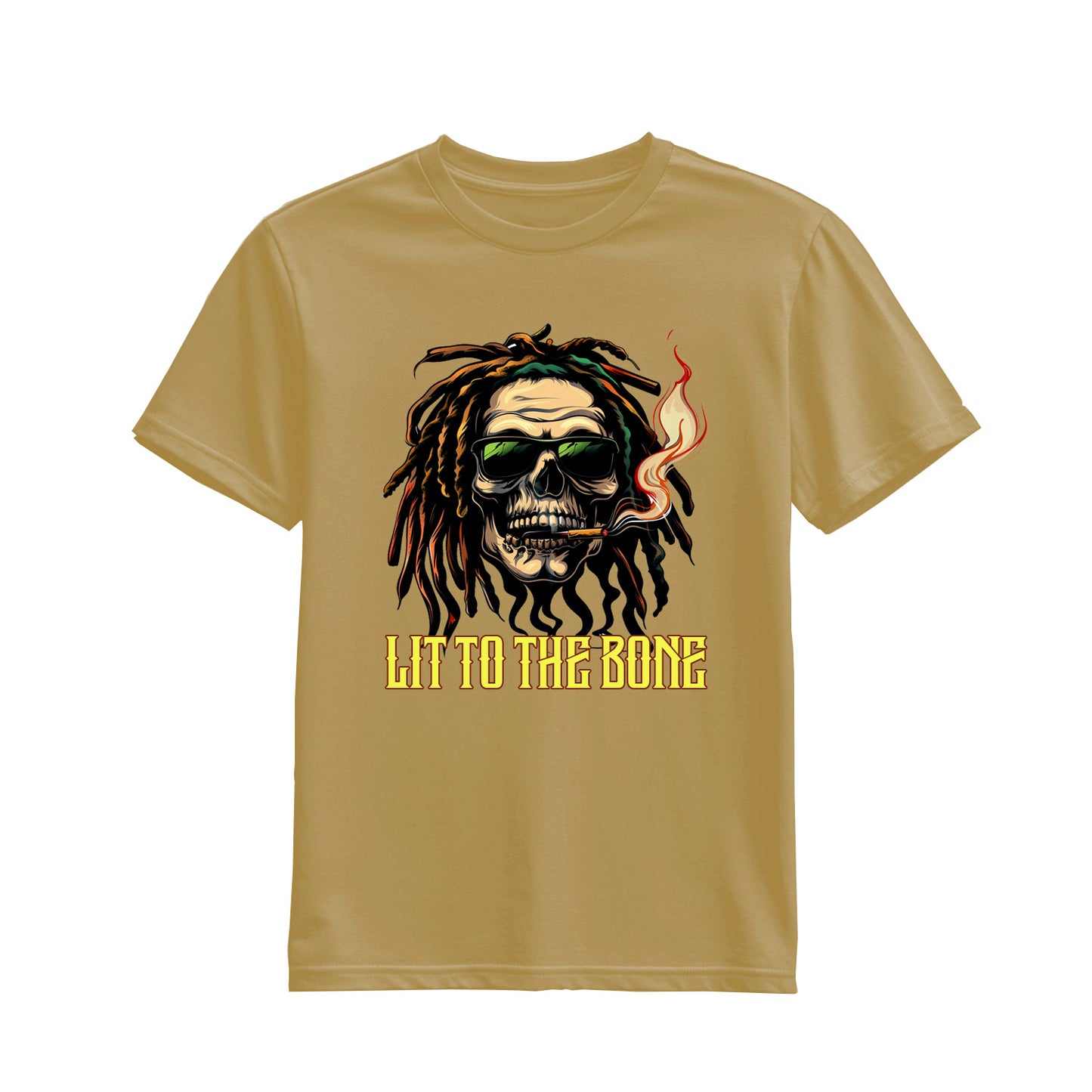 LIT TO THE BONE - T-Shirt