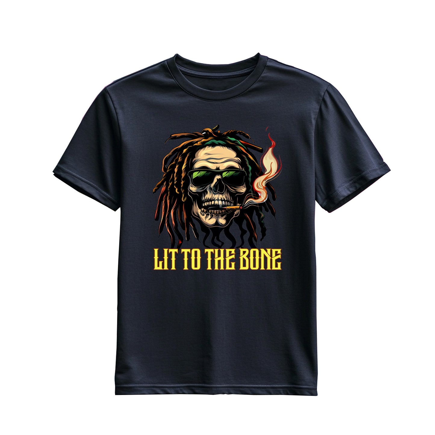 LIT TO THE BONE - T-Shirt