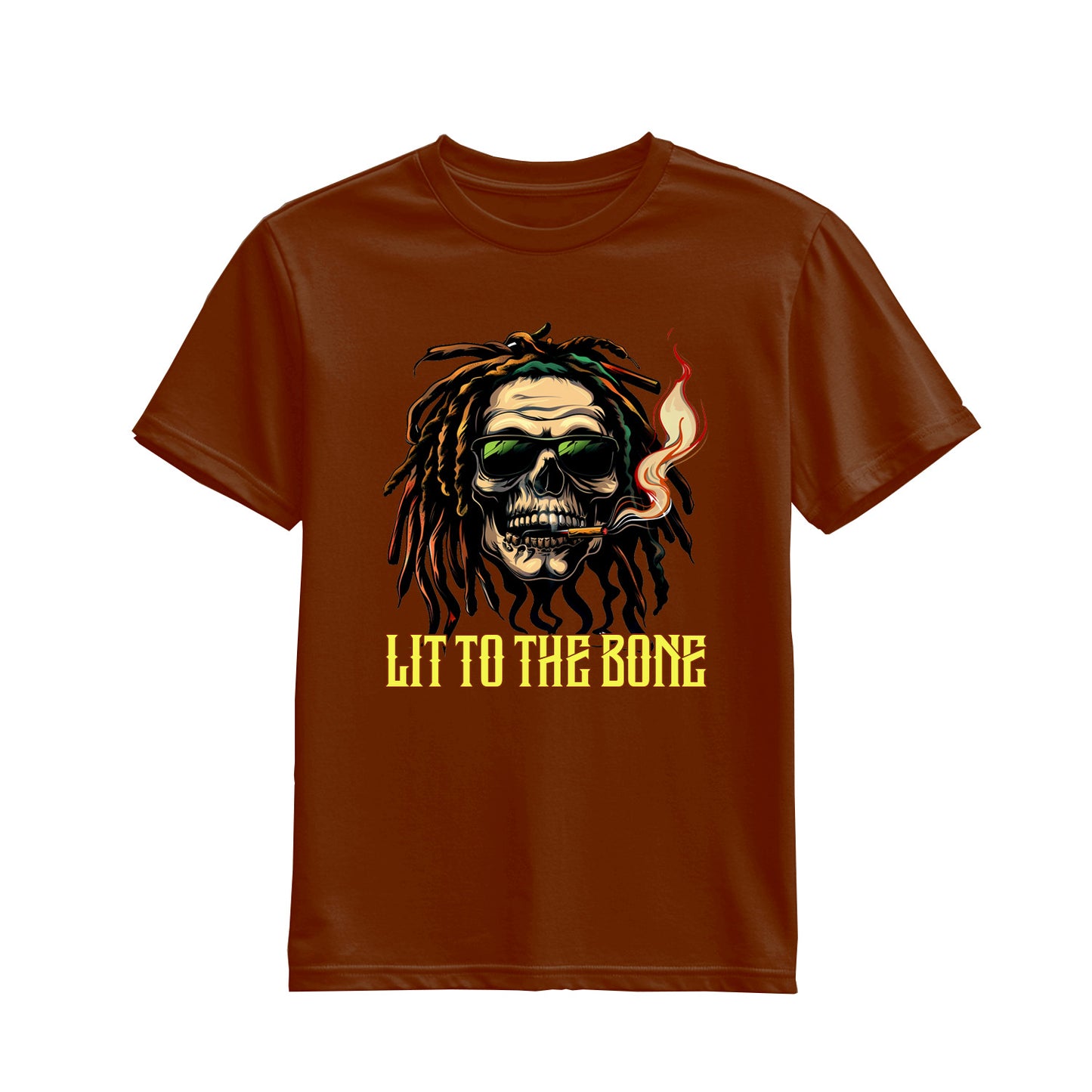 LIT TO THE BONE - T-Shirt