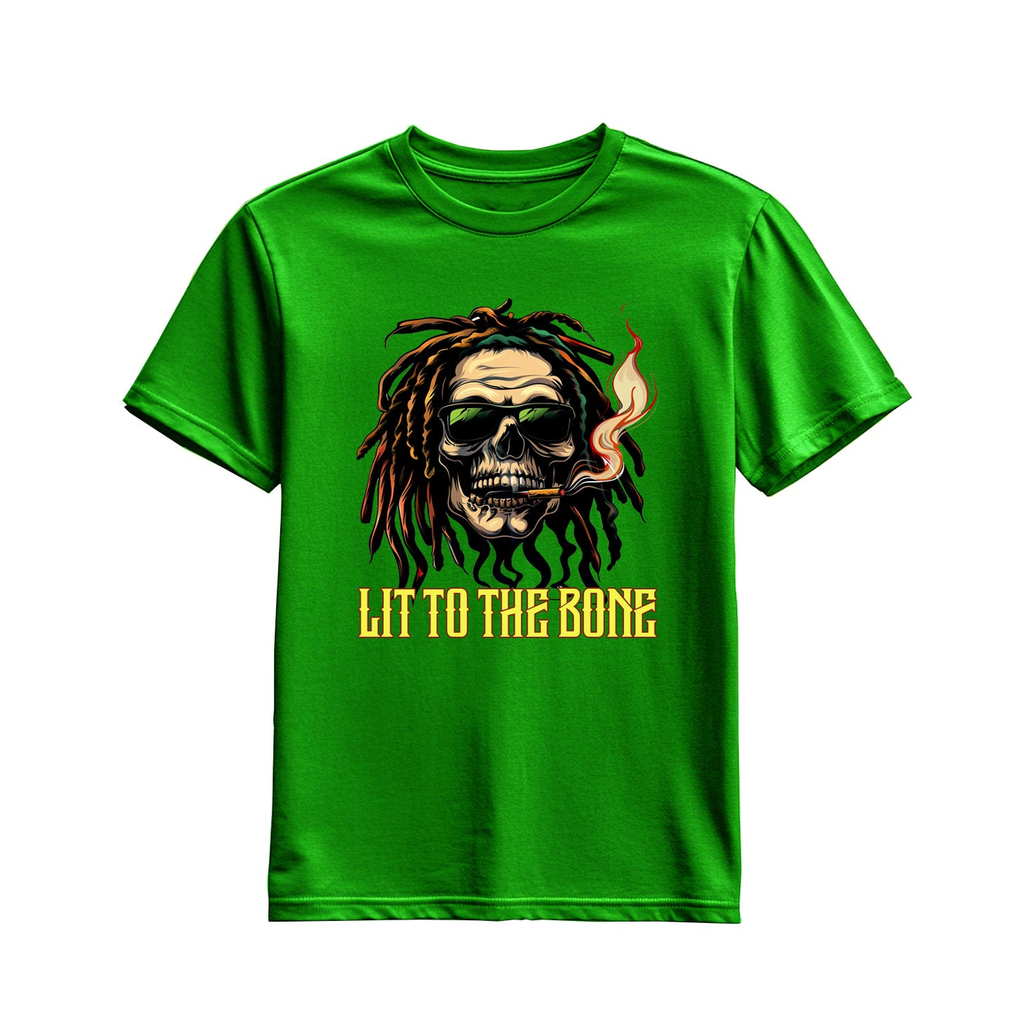 LIT TO THE BONE - T-Shirt
