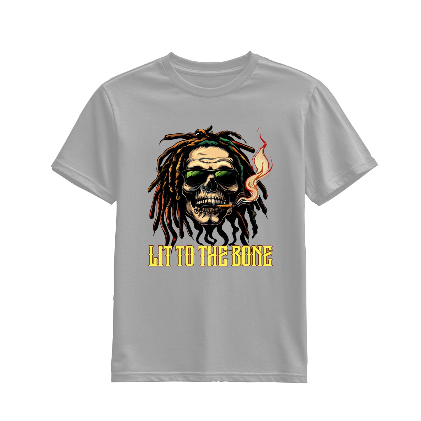LIT TO THE BONE - T-Shirt