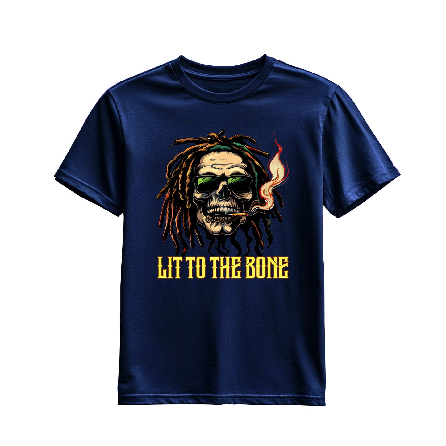 LIT TO THE BONE - T-Shirt