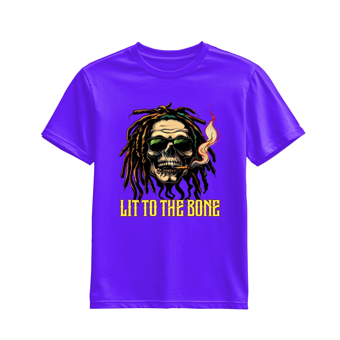 LIT TO THE BONE - T-Shirt