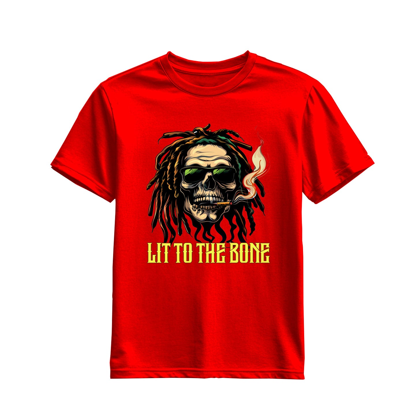 LIT TO THE BONE - T-Shirt