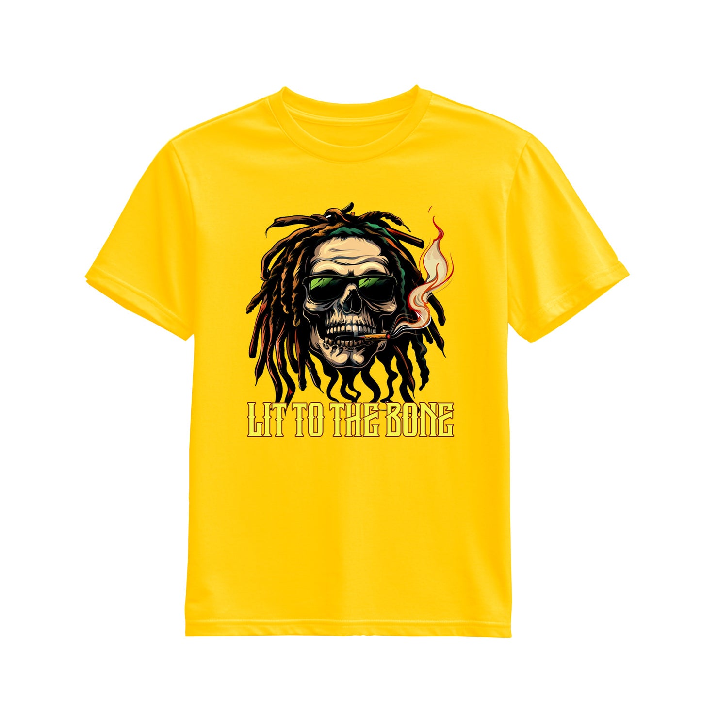 LIT TO THE BONE - T-Shirt