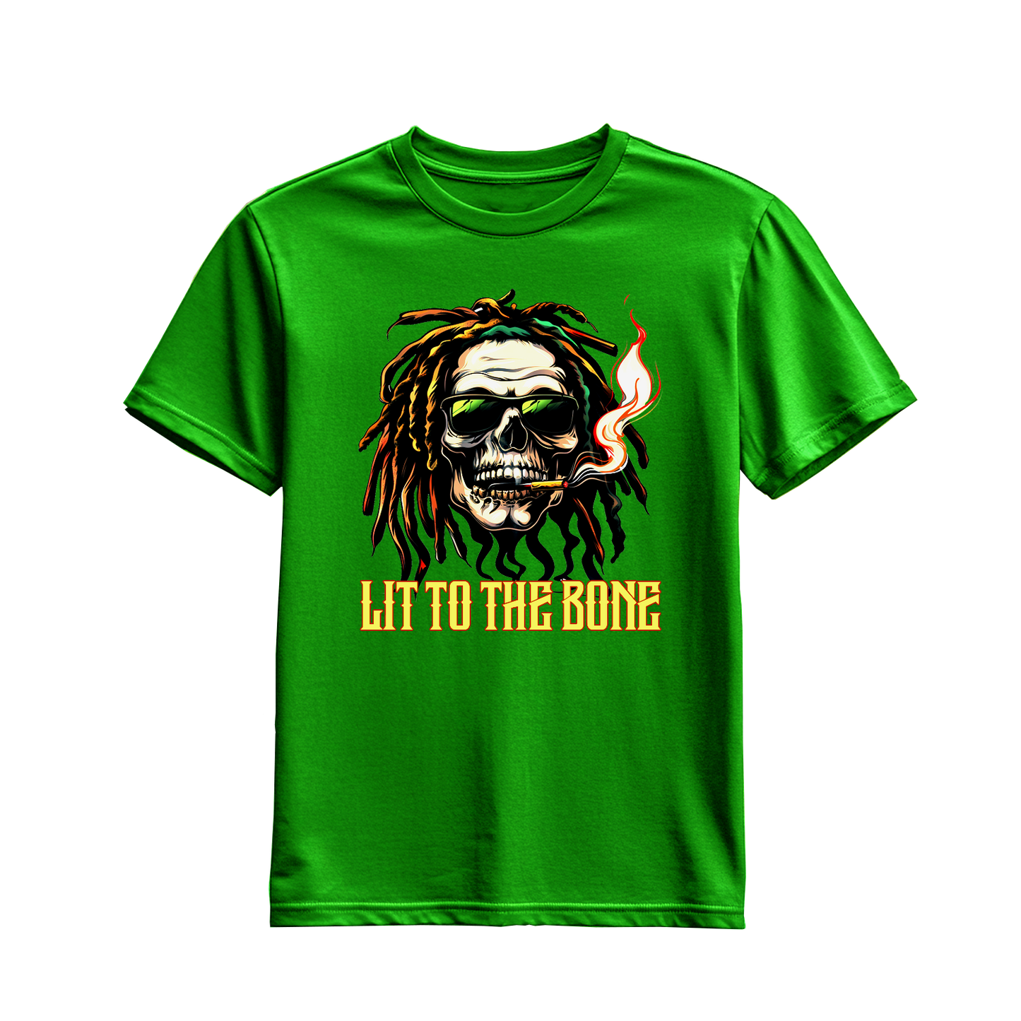 LIT TO THE BONE - T-Shirt