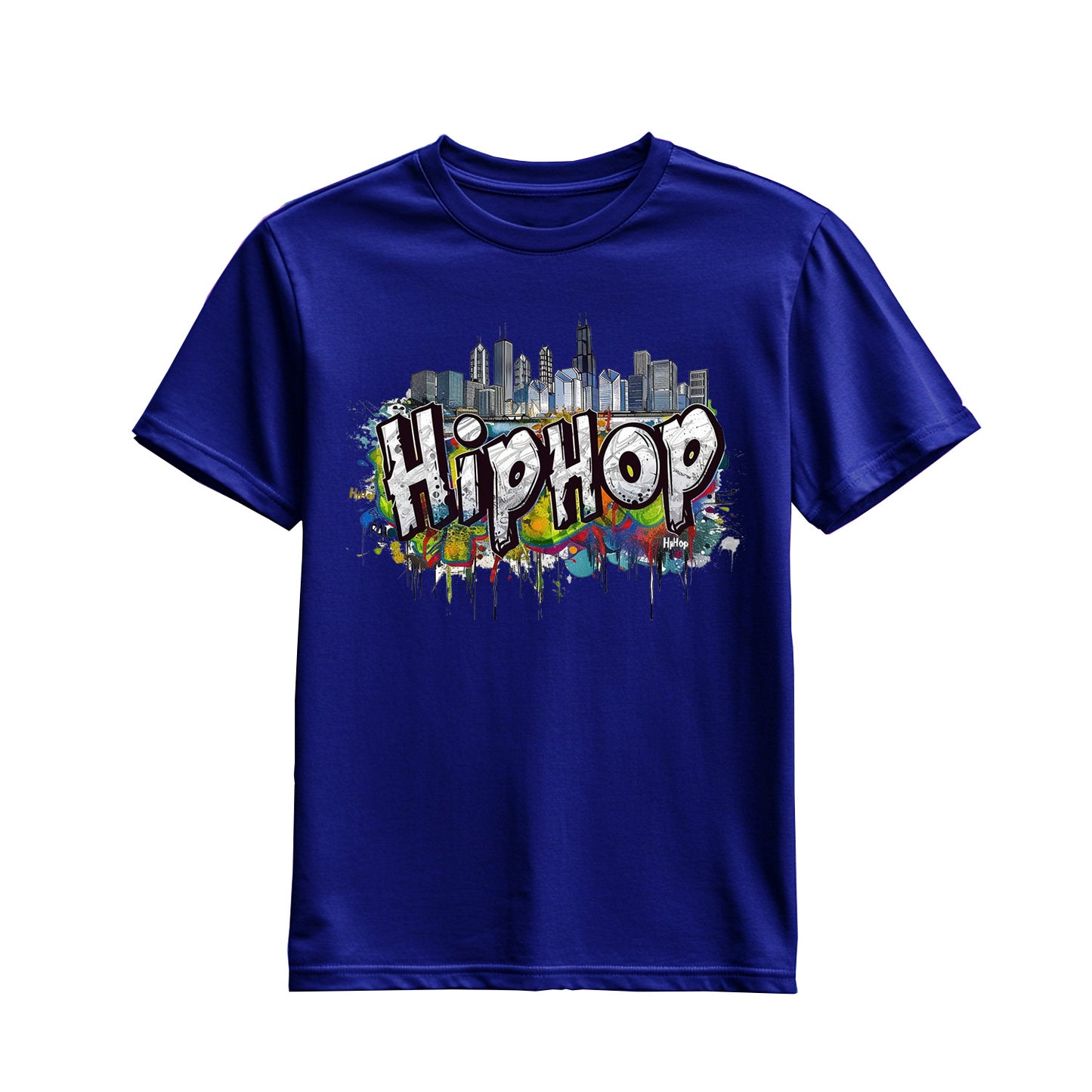 HIP HOP SKYLINE CHICAGO T-Shirt
