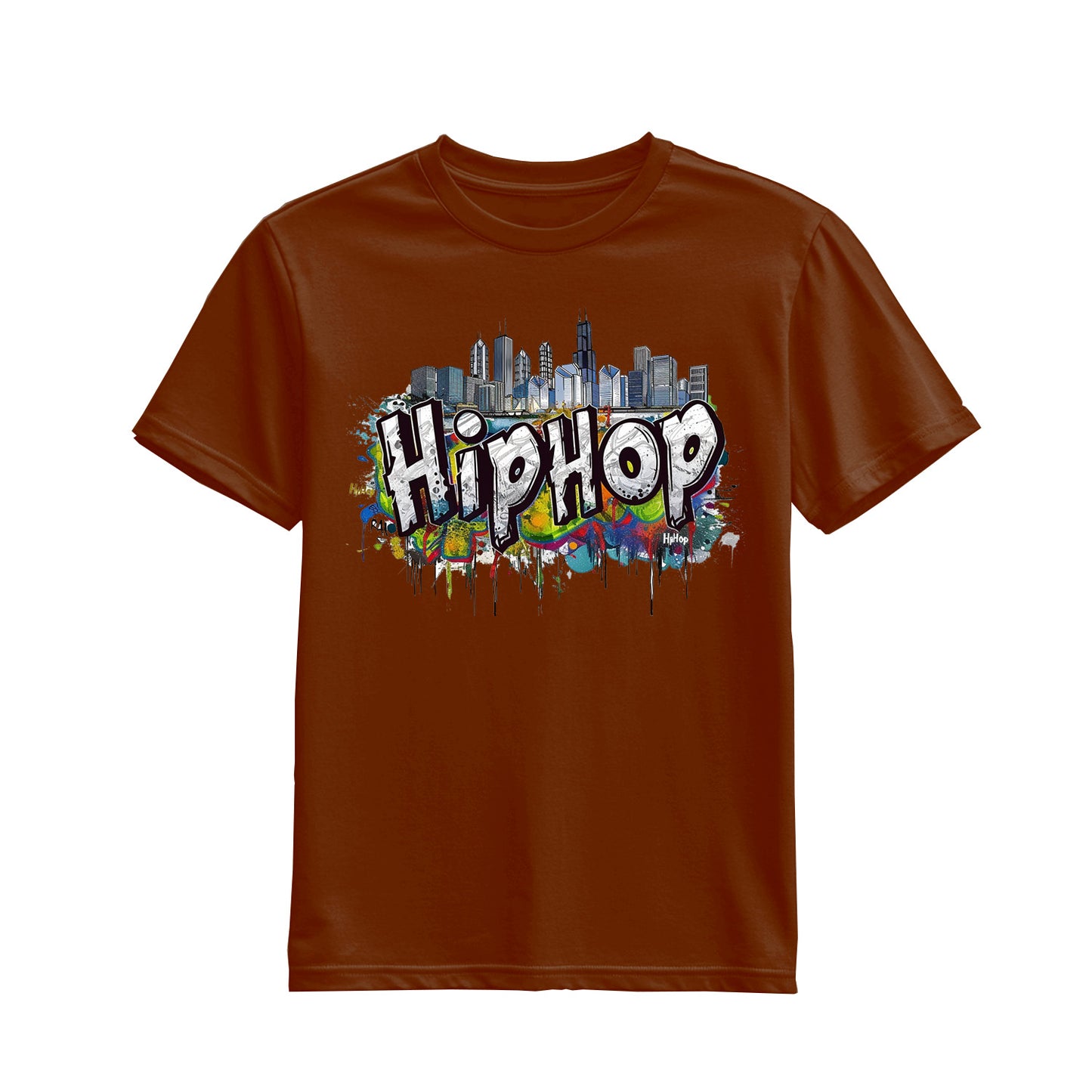 HIP HOP SKYLINE CHICAGO T-Shirt
