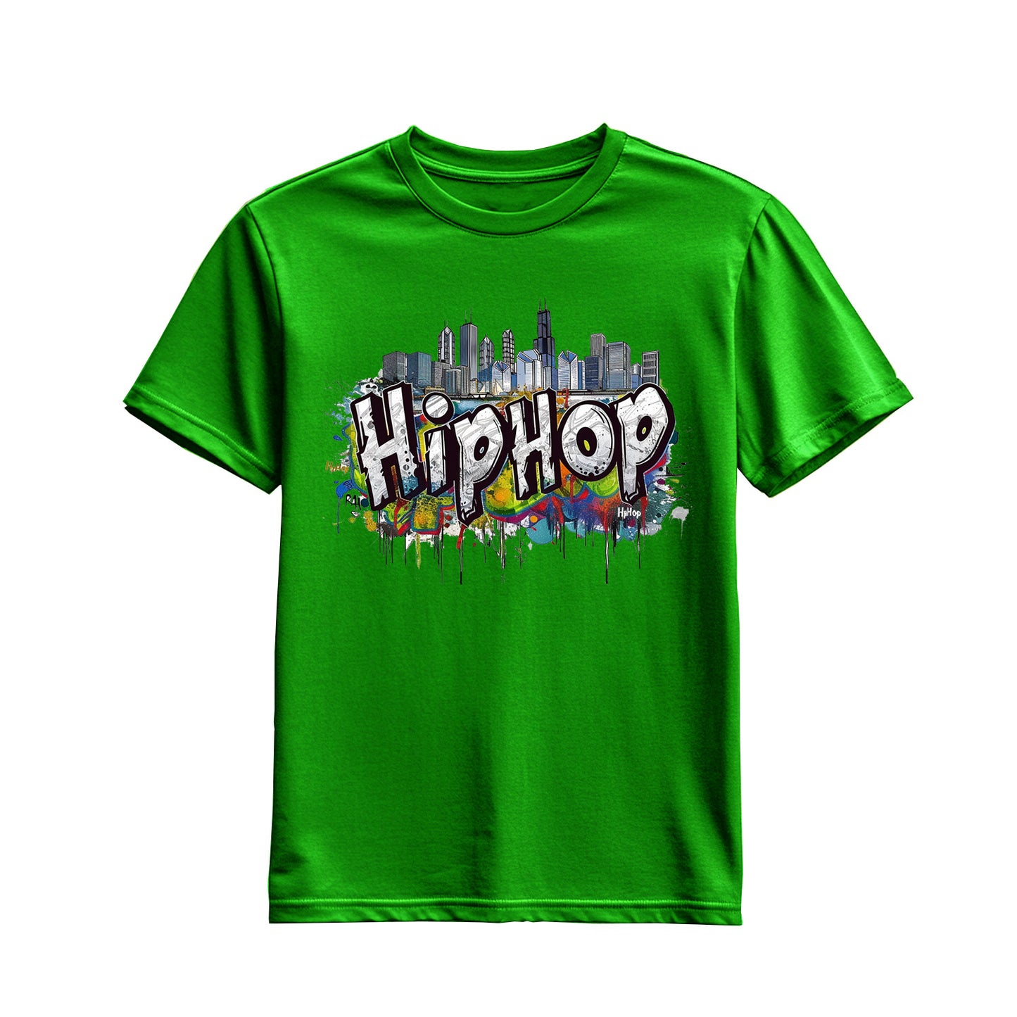 HIP HOP SKYLINE CHICAGO T-Shirt