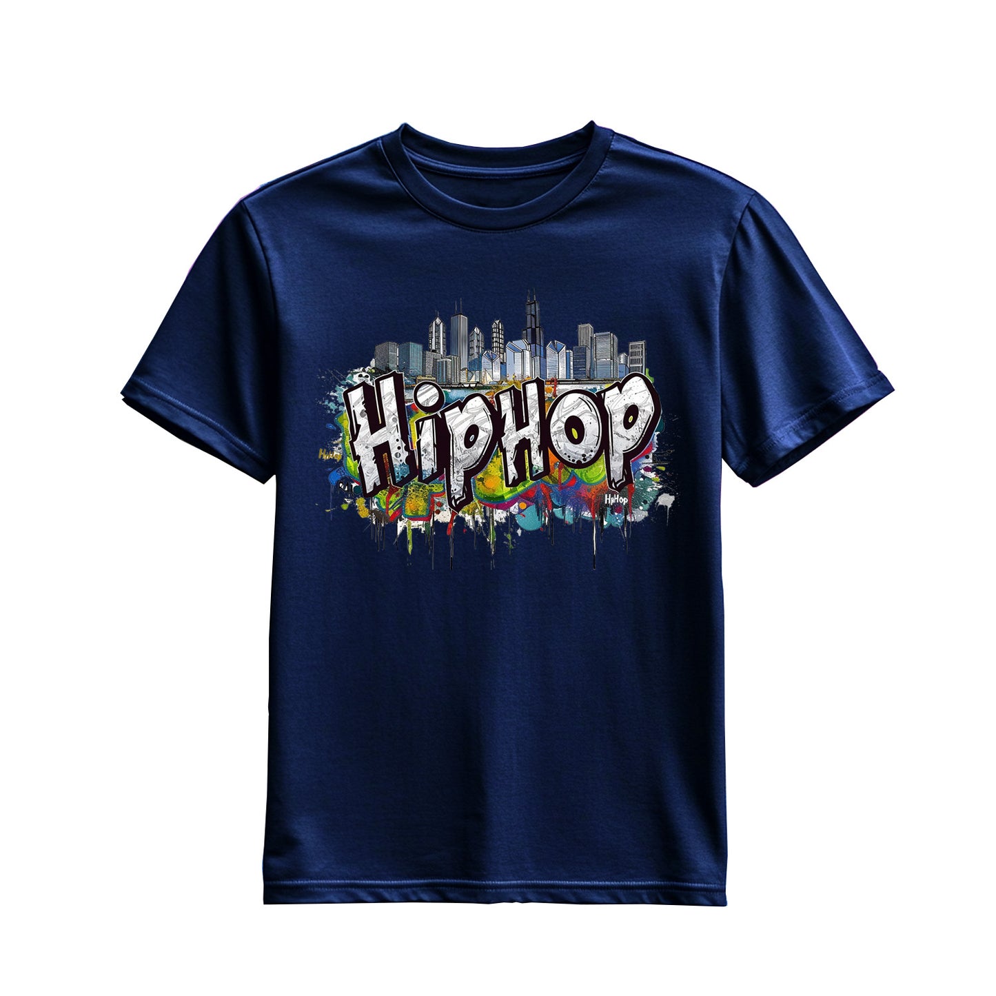 HIP HOP SKYLINE CHICAGO T-Shirt