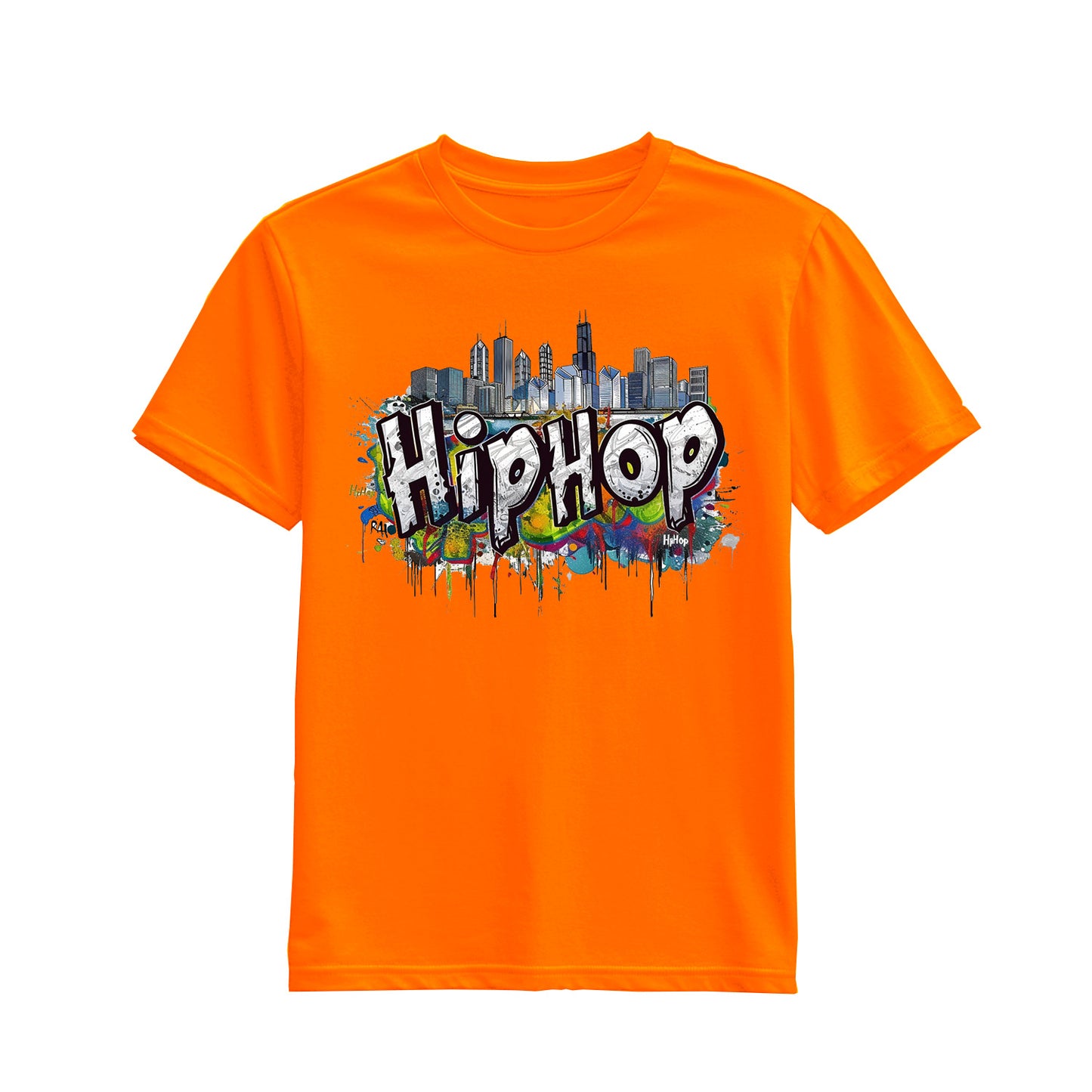 HIP HOP SKYLINE CHICAGO T-Shirt