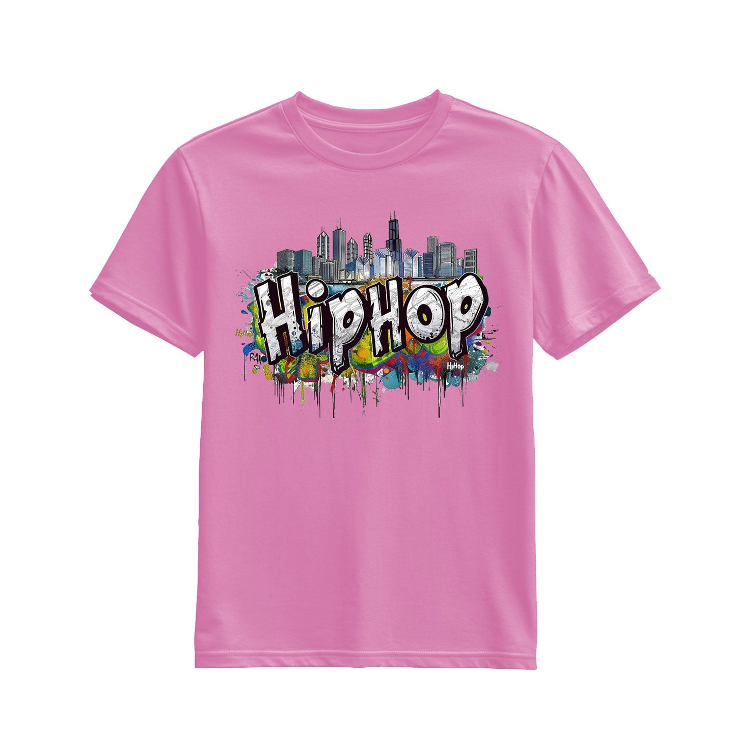 HIP HOP SKYLINE CHICAGO T-Shirt