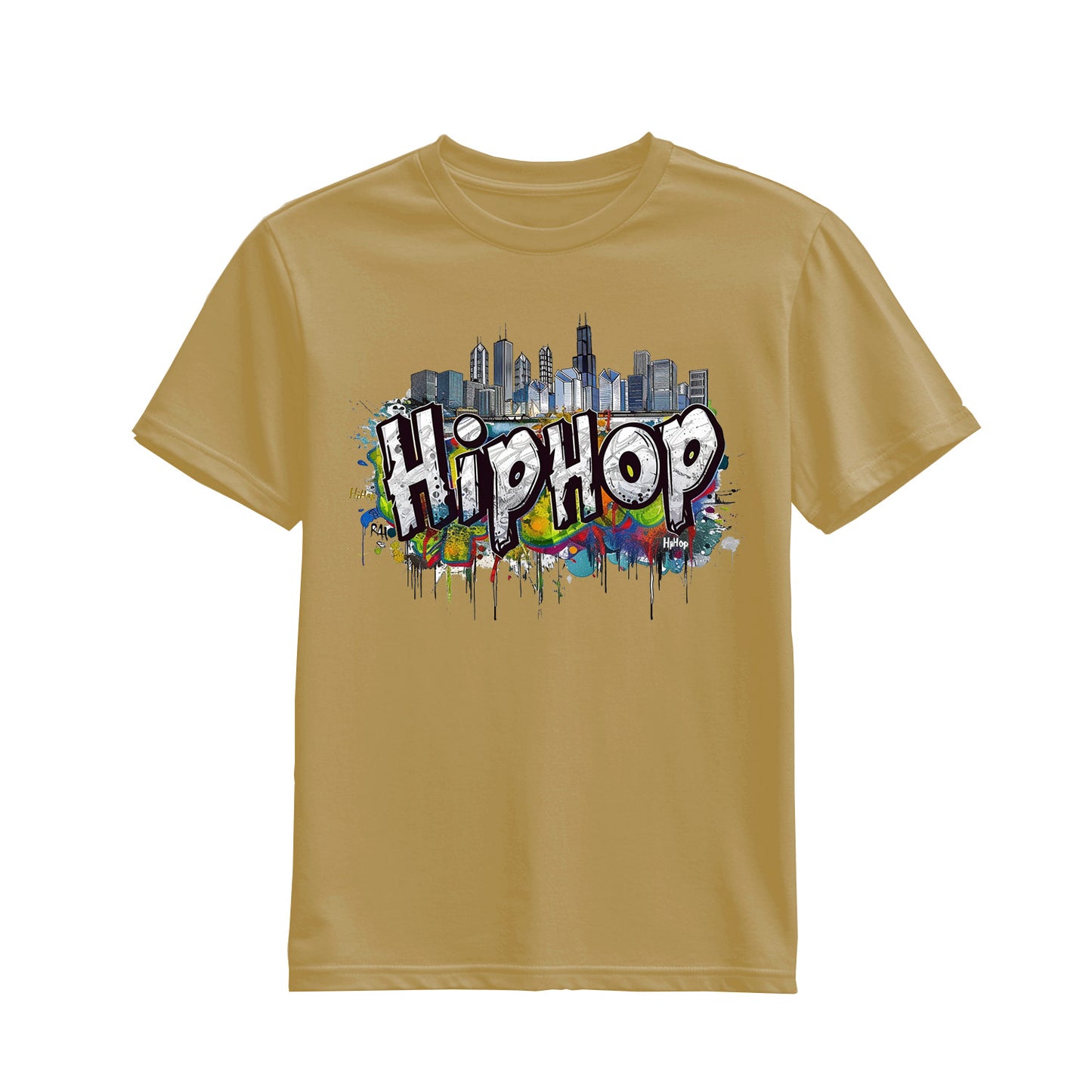 HIP HOP SKYLINE CHICAGO T-Shirt